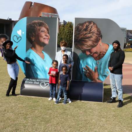 Joyful Hearts Public Art Exhibit Celebrates Professional Caregivers for Older Adults